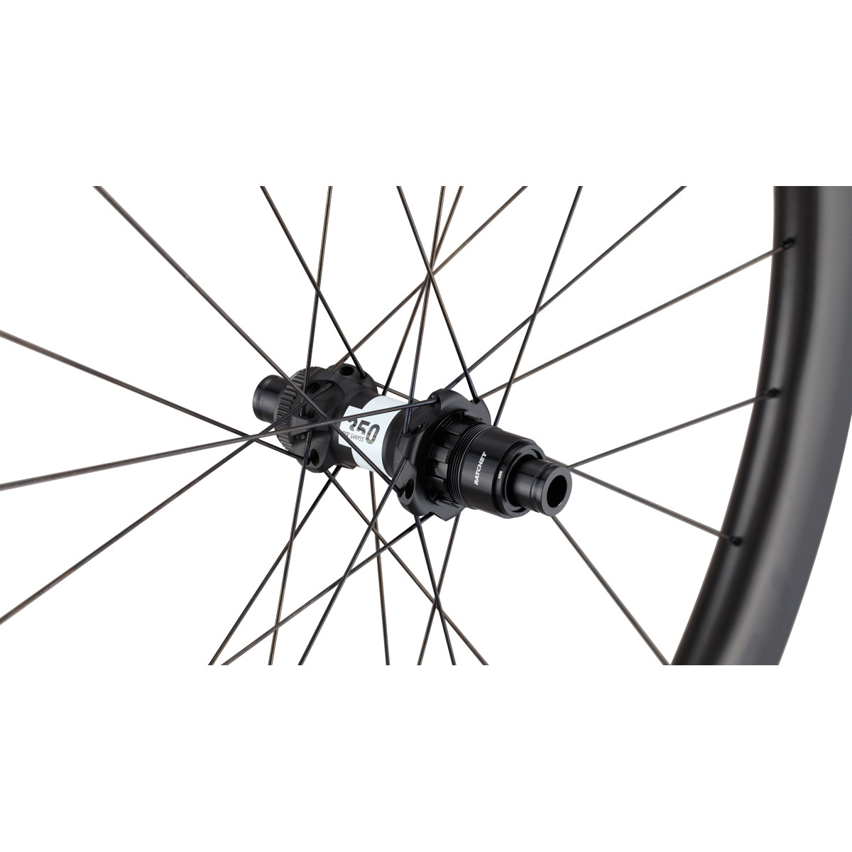 Roval Terra Aero CL karboninis galinis ratas | Satin Carbon - Gloss Black