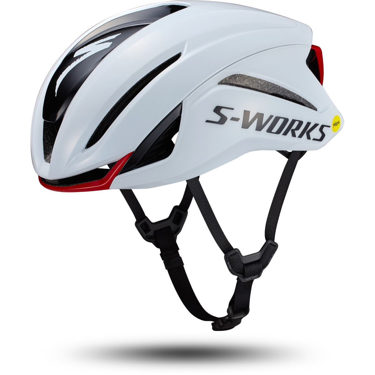 S-Works Evade 4 Helmet | White - Red
