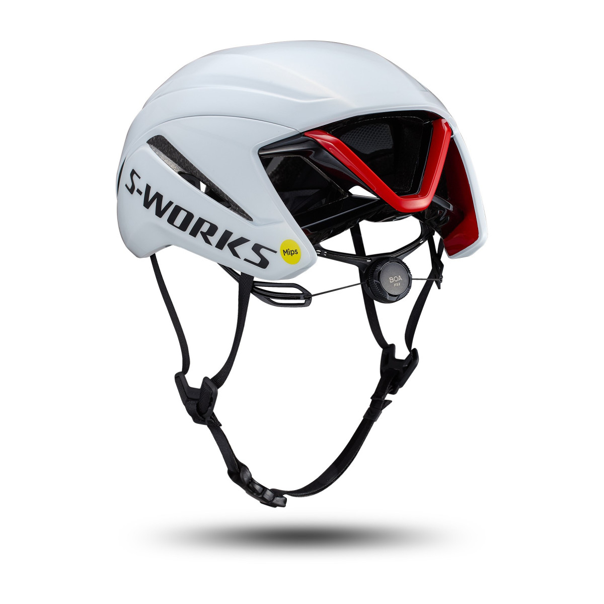 S-Works Evade 4 Helmet | White - Red