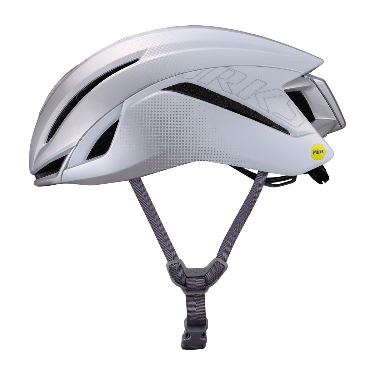 S-Works Evade 4 šalmas | Silver - White