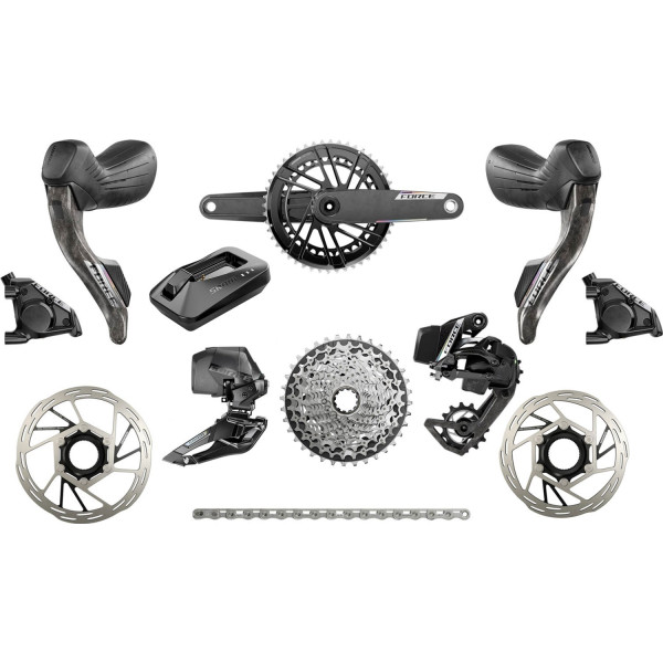 SRAM Force E1 AXS grupė | 2x12 pavarų | 48-35T | 10-36T (BULK)