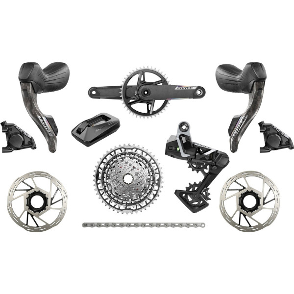 SRAM Force E1 XPLR AXS grupė | 1x13 pavarų | 42T | 10-46T (BULK)