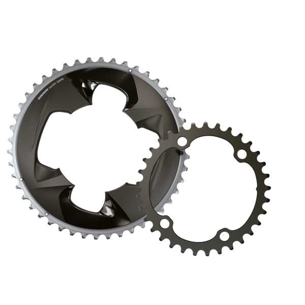 SRAM Force AXS dantratis | 107 BCD | 2x12 pavarų