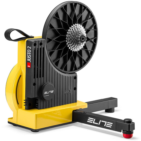 Elite Justo 2 Bike Trainer | Yellow Limited Edition