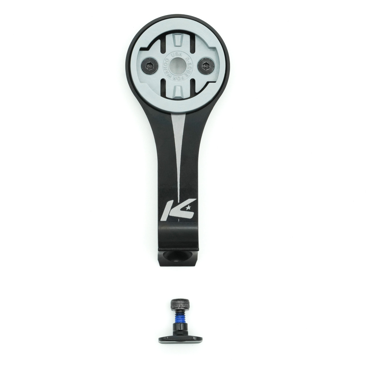 K-EDGE Wahoo Future Mount integruotas laikiklis | Black