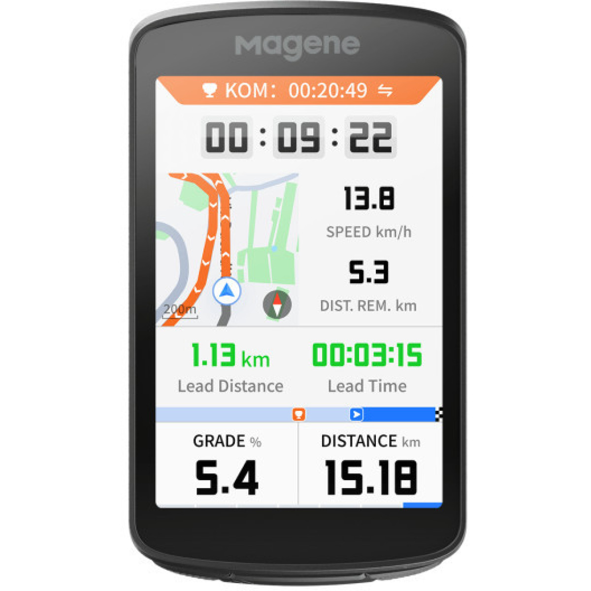Magene C706 Smart GPS dviračio kompiuteris