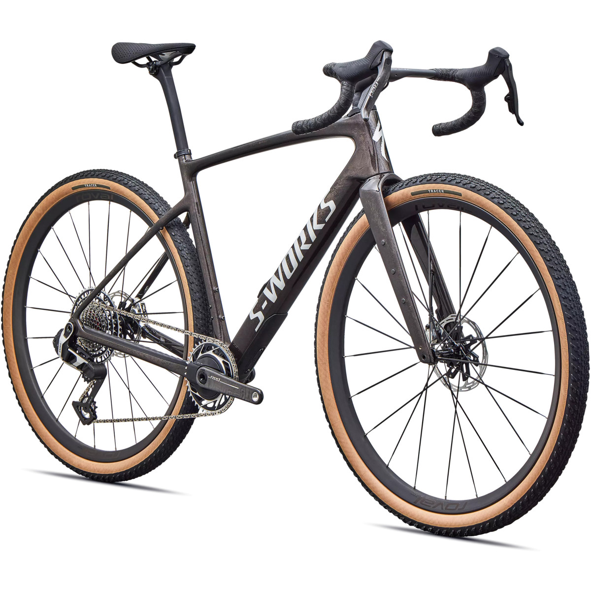 S-Works Diverge 4 Gravel Bike | Warm Smoke Metallic - Carbon Silver Dust