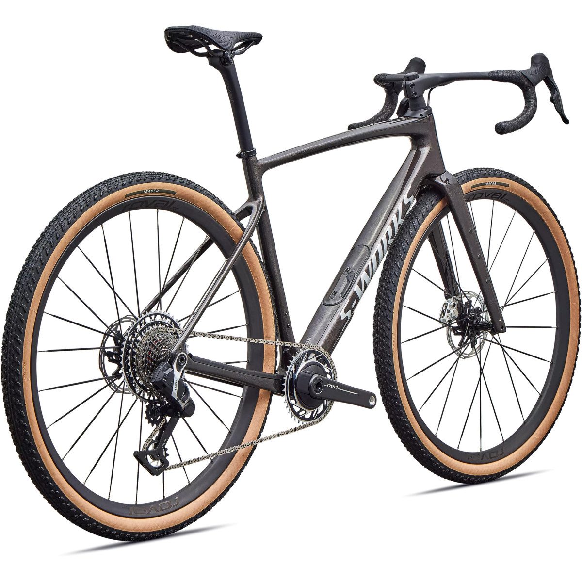 S-Works Diverge 4 Gravel Bike | Warm Smoke Metallic - Carbon Silver Dust