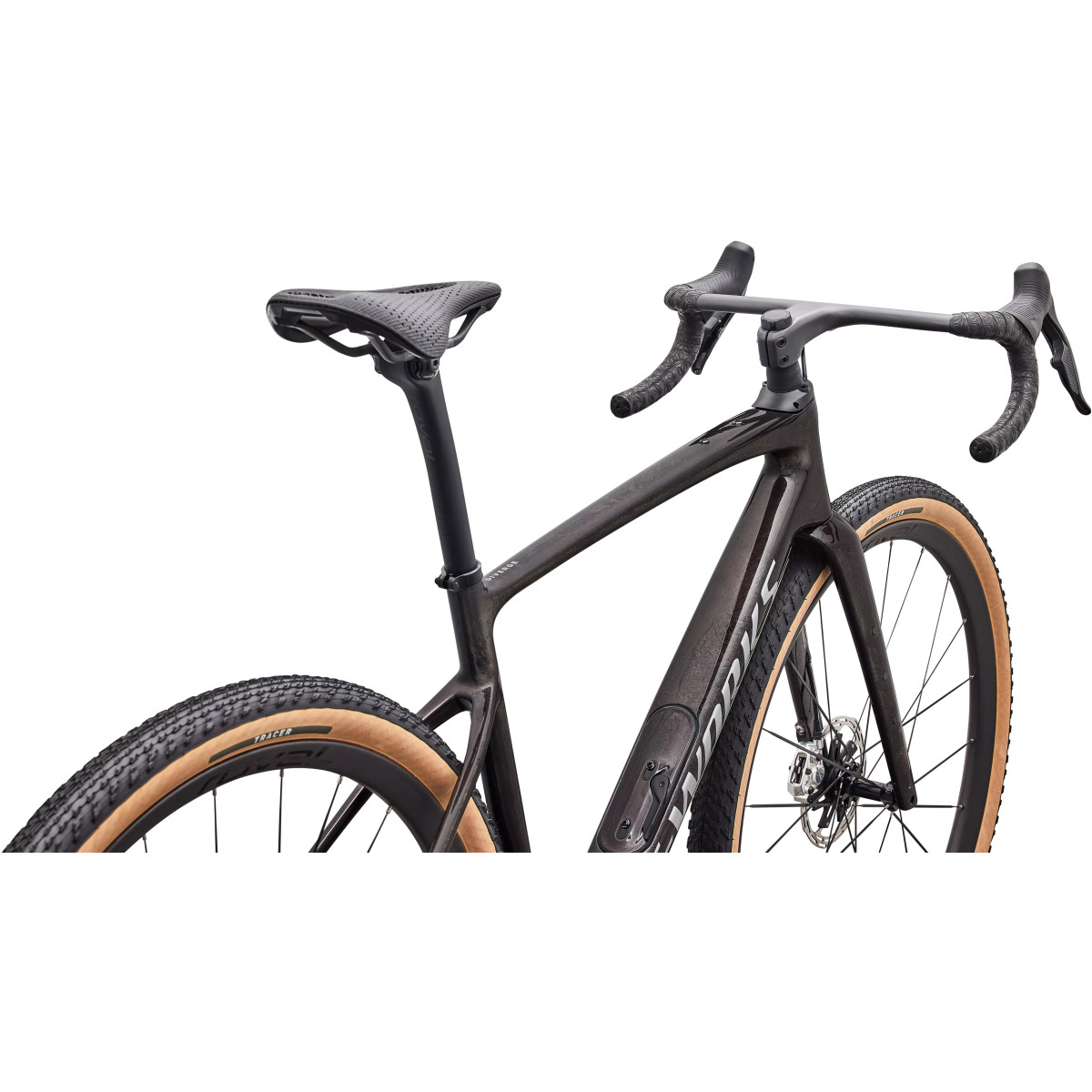 S-Works Diverge 4 Gravel Bike | Warm Smoke Metallic - Carbon Silver Dust