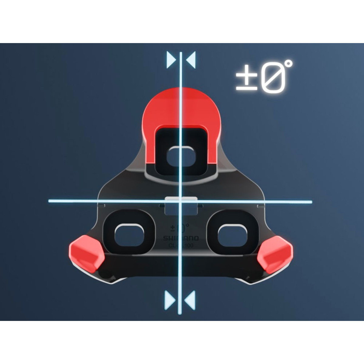 Shimano SPD-SLR CL-100 Pedal Cleats | 0°