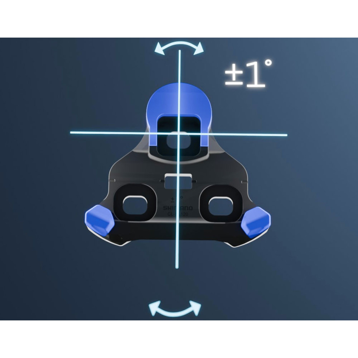 Shimano SPD-SLR CL-120 Pedal Cleats | 2°