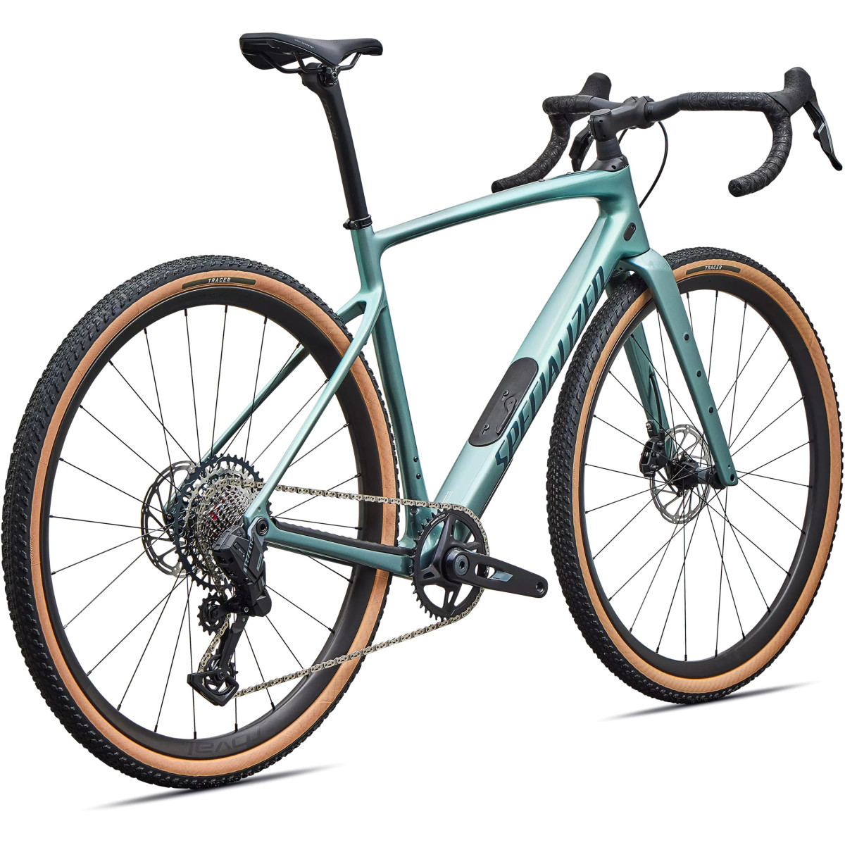 Specialized Diverge 4 Expert Carbon gravel dviratis | Fjord Metallic - Emerald Metallic