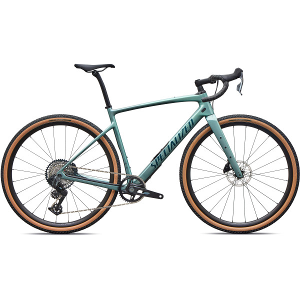 Specialized Diverge 4 Expert Carbon gravel dviratis | Fjord Metallic - Emerald Metallic