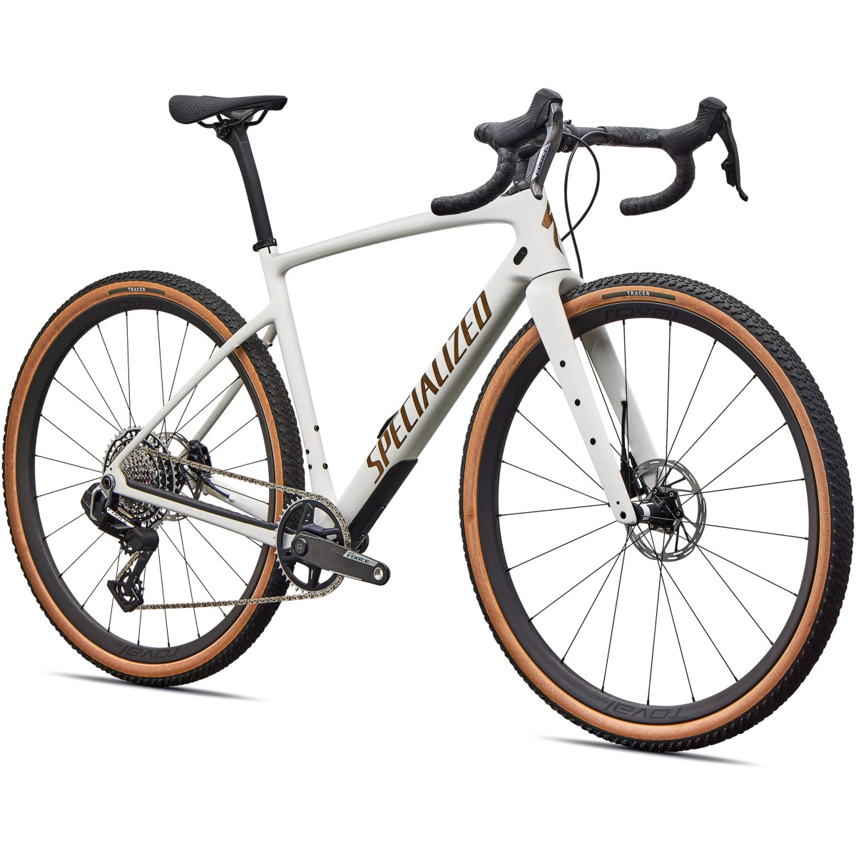 Specialized Diverge 4 Pro Carbon gravel dviratis | Warm Smoke Metallic - Carbon Silver Dust