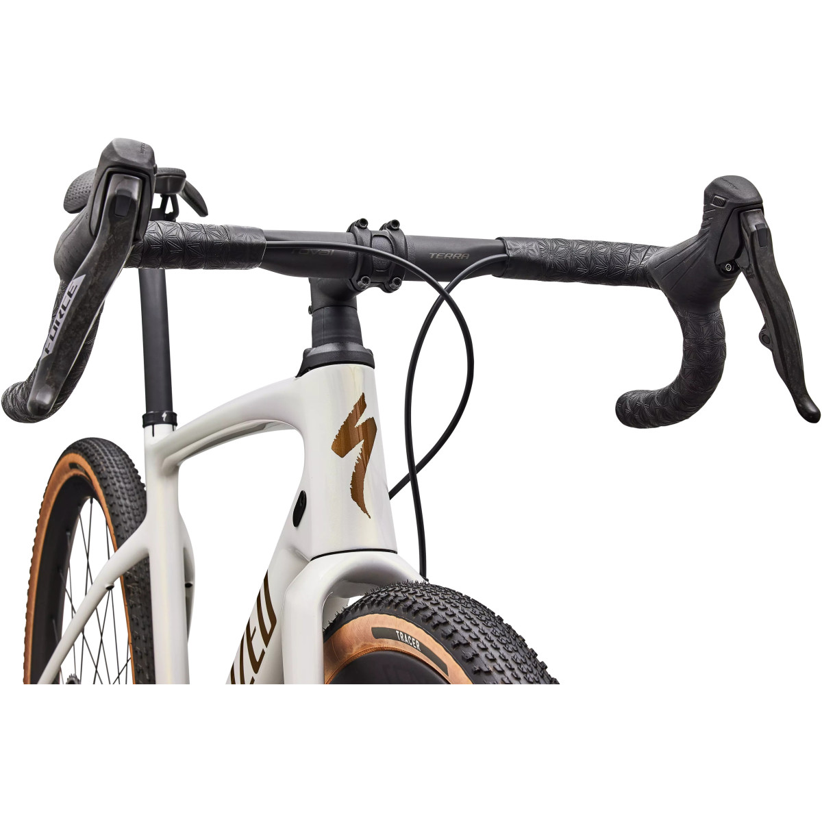 Specialized Diverge 4 Pro Carbon gravel dviratis | Warm Smoke Metallic - Carbon Silver Dust
