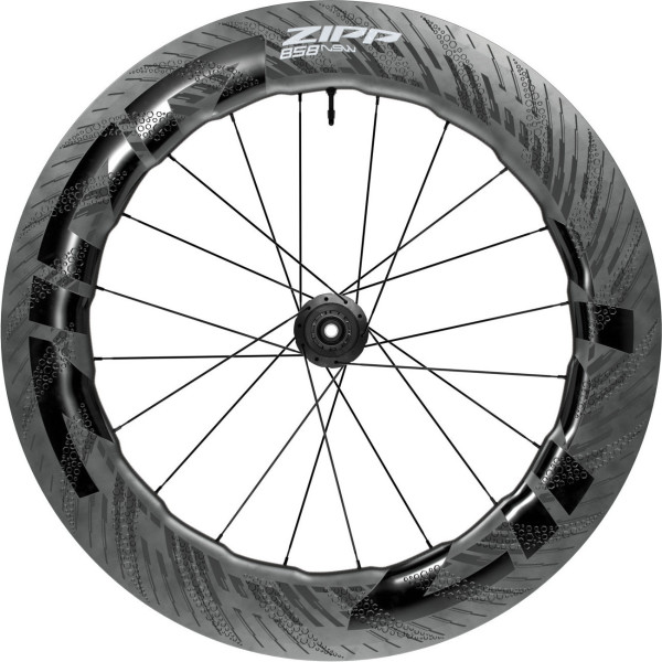 Zipp 858 NSW Tubeless Disc Brake galinis ratas Zipp 858 NSW Tubeless Disc Brake galinis ratas