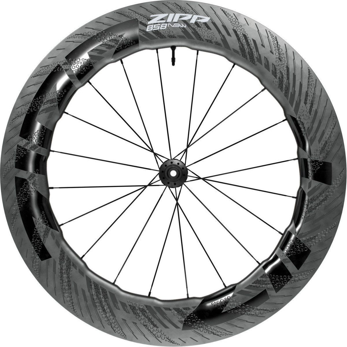 Zipp 858 NSW Tubeless Disc Brake priekinis ratas
