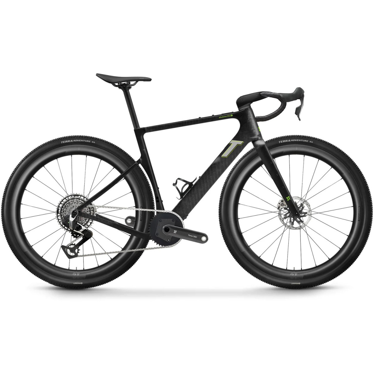 3T E-Extrema Italia X Electric Bike | SRAM Red 1x13 Torno | Project X Matte