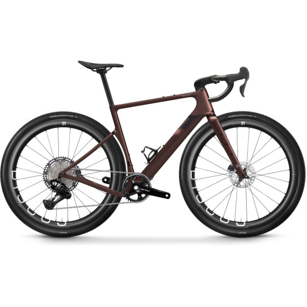 3T Extrema Italia gravel dviratis | Shimano GRX Di2 1X12 | DISCUS 45|40 | Ramato Brown