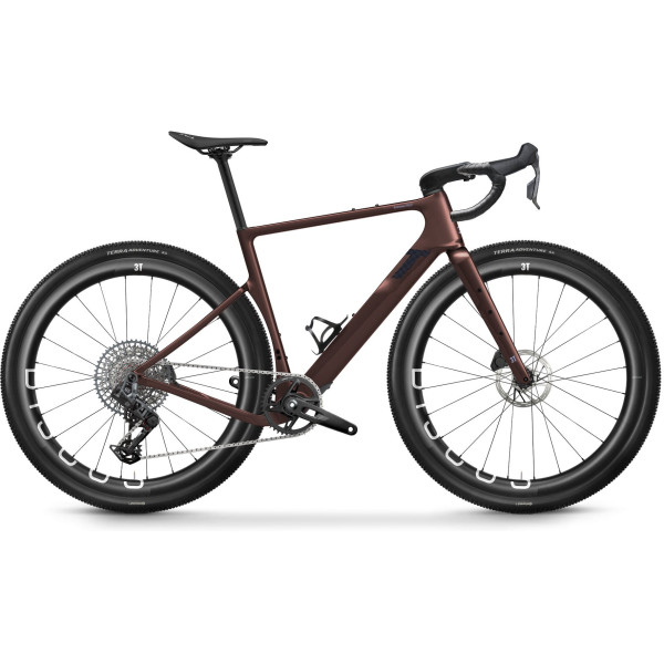 3T Extrema Italia gravel dviratis | SRAM Rival E1/GX Eagle AXS 1X12 | DISCUS 45|40 | Ramato Brown