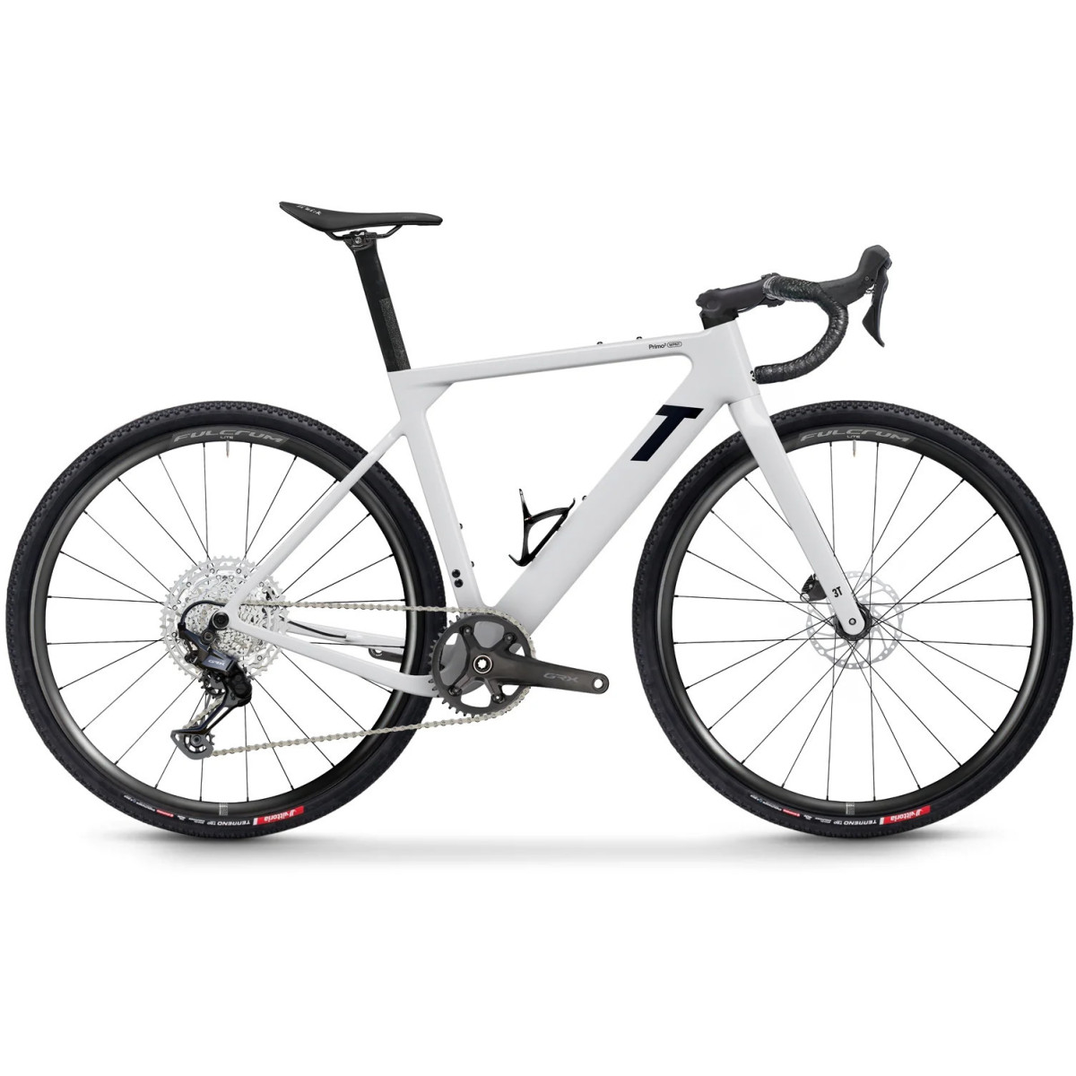 3T Primo 2 WPNT gravel dviratis | Shimano GRX 1x12 | Neve White
