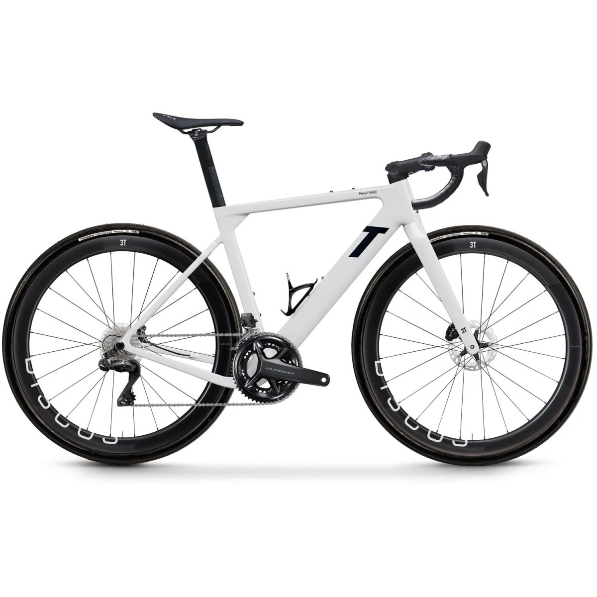 3T Primo 2 WPNT gravel dviratis | Shimano Ultegra Di2 2x12 | DISCUS 40|30 | Neve White