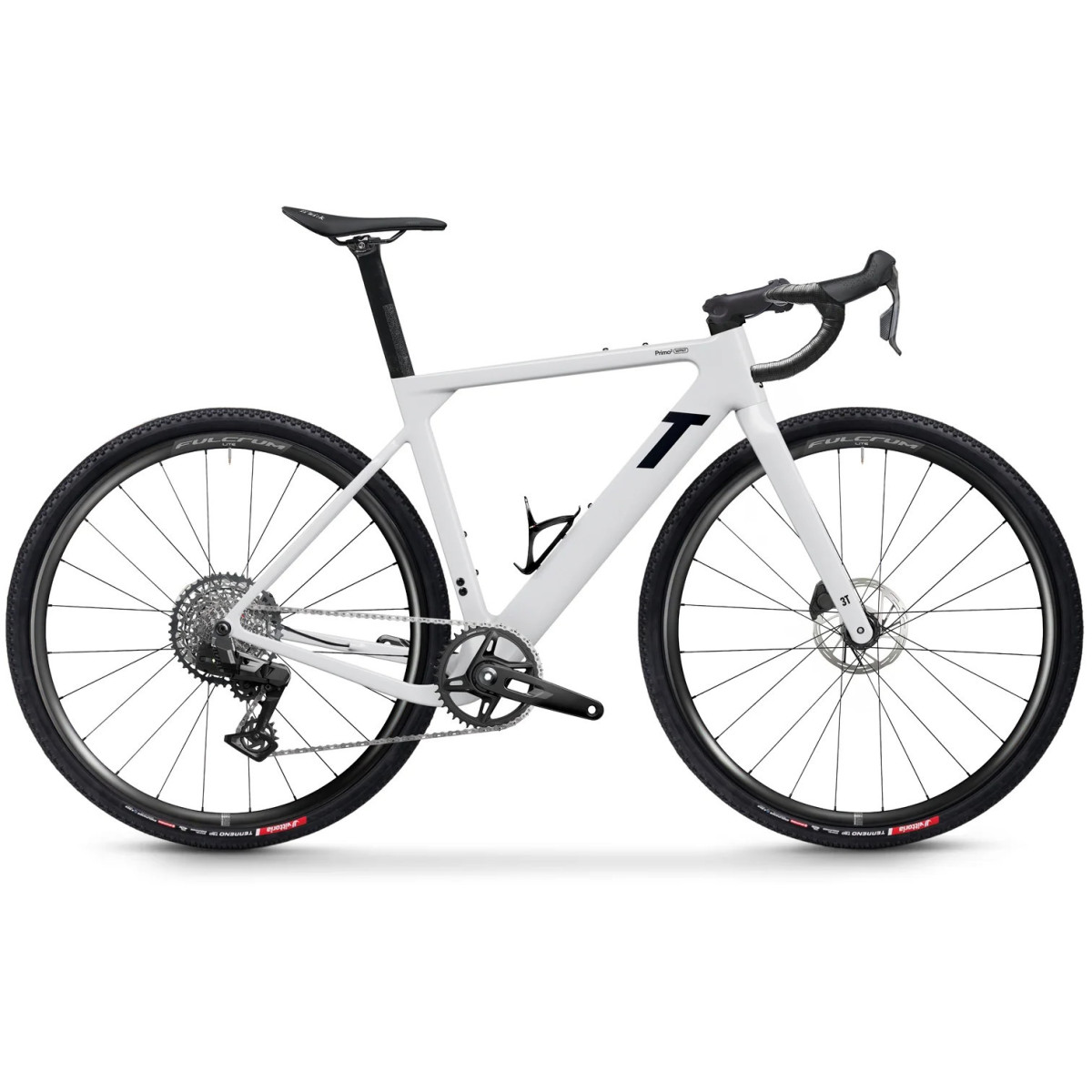 3T Primo 2 WPNT gravel dviratis | SRAM Rival XPLR AXS 1x13 | Neve White