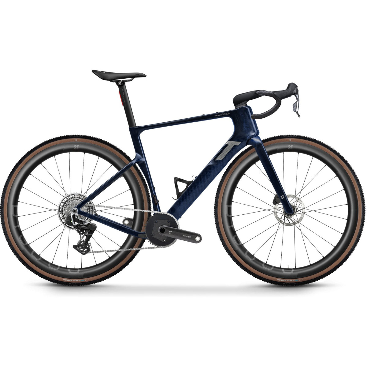 3T Racemax 2 Italia X gravel dviratis | SRAM Force 1X13 Torno | Discus 45|40 LTD | Ink Blue