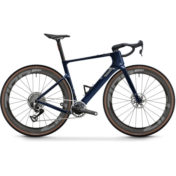 3T Racemax 2 Italia X gravel dviratis | SRAM Red 1X13 PM | ZIPP XPLR 303 SW | Ink Blue