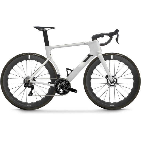 3T Strada Italia plento dviratis | Shimano Dura-Ace Di2 2x12 | Perla White