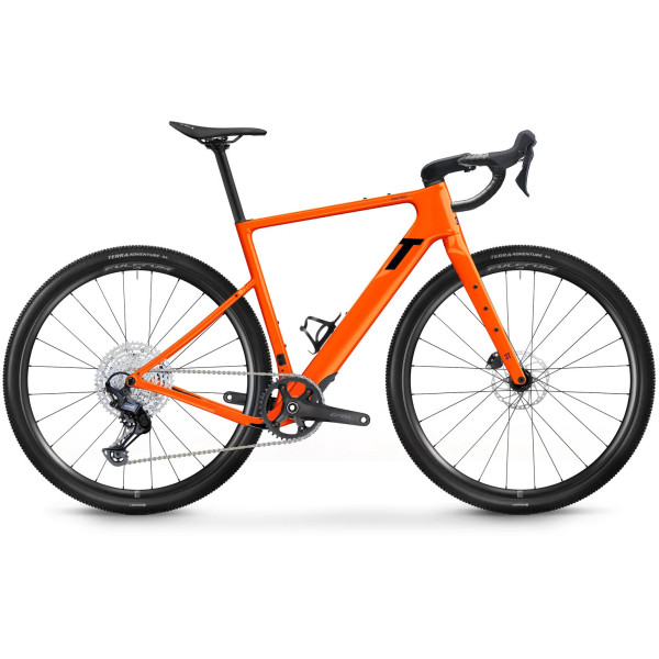 3T Ultra 2 Italia Gravel Bike | Shimano GRX 1x12 | Arancio Orange