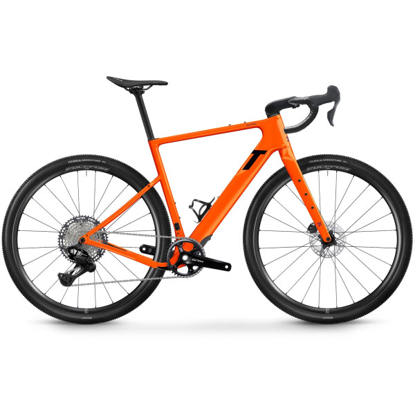 3T Ultra 2 Italia gravel dviratis | Shimano GRX Di2 1x12 | Arancio orange