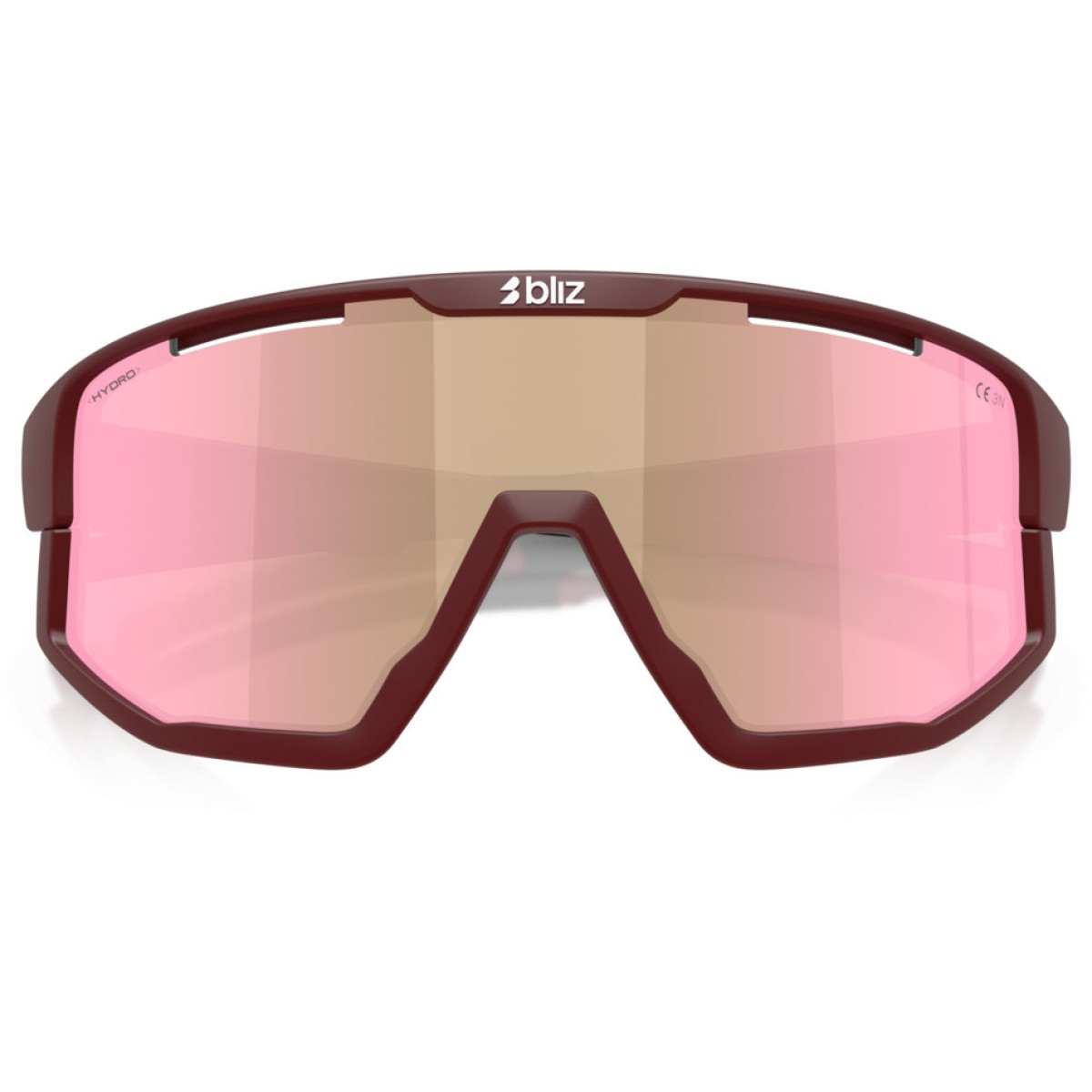 BLIZ Fusion Small akiniai | Matte Burgundy - Brown Rose Multicolour