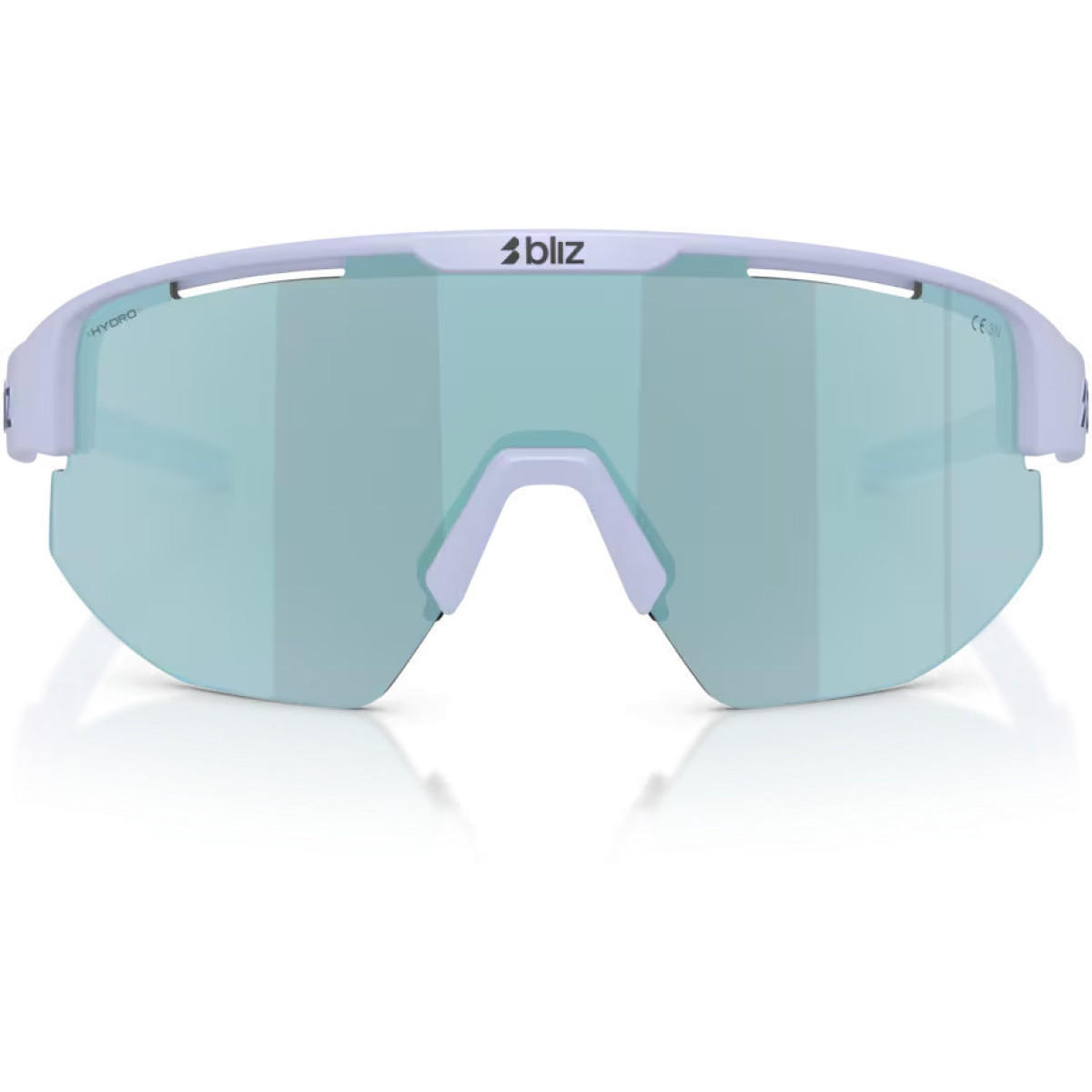 BLIZ Matrix Small akiniai | Matte Lavender - Smoke Ice Blue