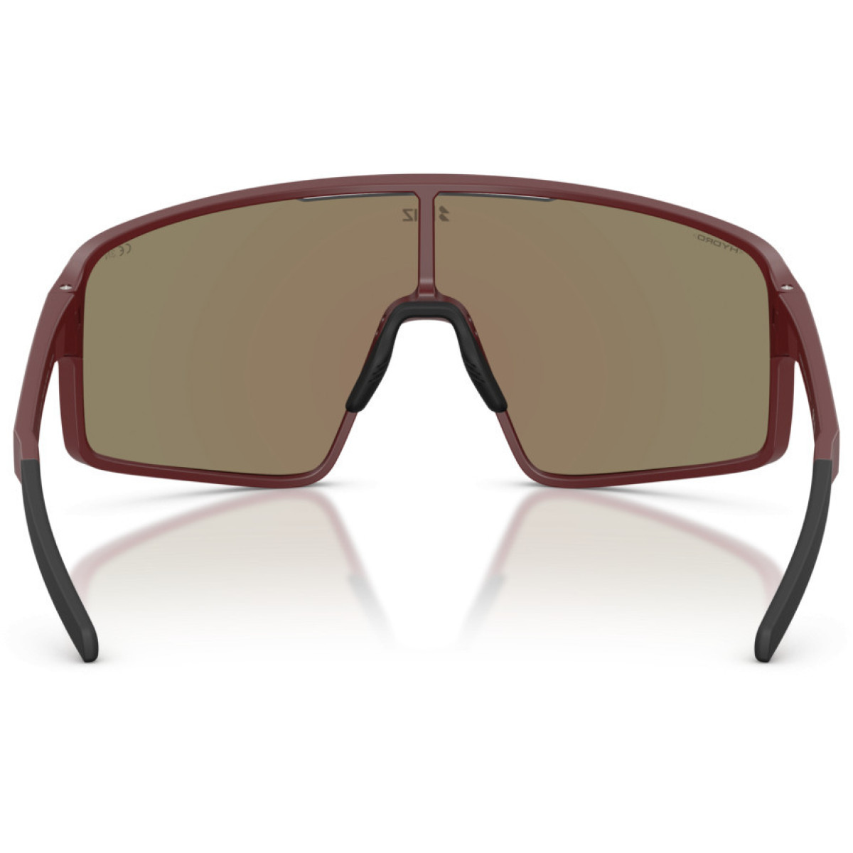 BLIZ P001 Small akiniai | Matte Burgundy - Brown Rose Multicolour