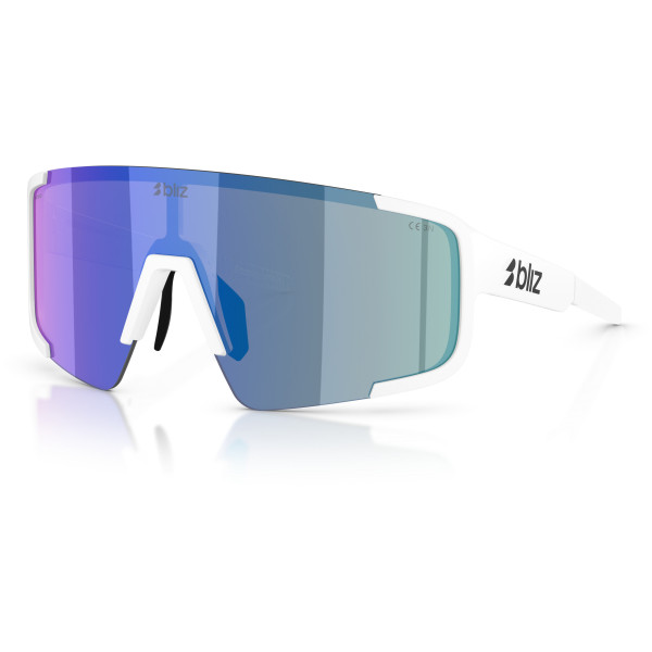 BLIZ P003 Small akiniai | Matte White - Smoke Blue Multicolour BLIZ P003 Small akiniai | Matte White - Smoke Blue Multicolour