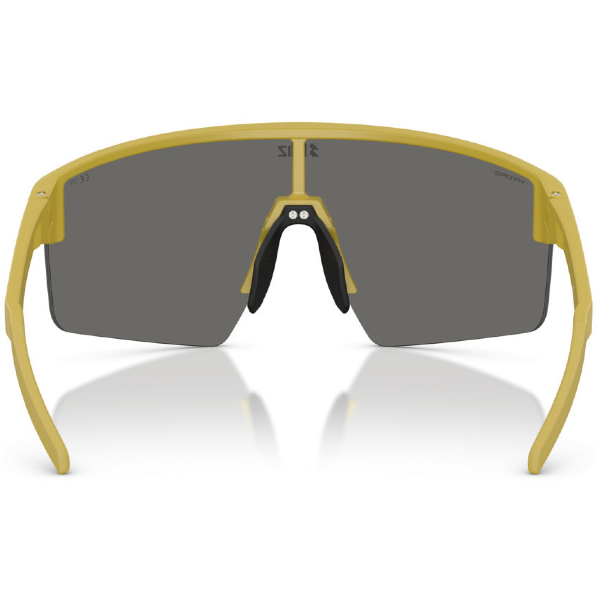 BLIZ P004 akiniai | Matte Amber Green - Smoke Silver Mirror