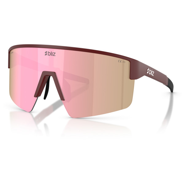 BLIZ P004 Small akiniai | Matte Burgundy - Brown Rose Multicolour BLIZ P004 Small akiniai | Matte Burgundy - Brown Rose Multicolour