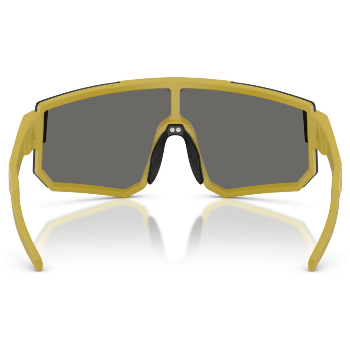 BLIZ P005 akiniai | Matte Amber Green - Smoke Silver Mirror