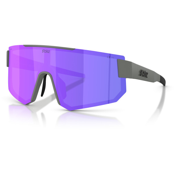 BLIZ P005 akiniai | Matte Grey - Smoke Purple BLIZ P005 akiniai | Matte Grey - Smoke Purple