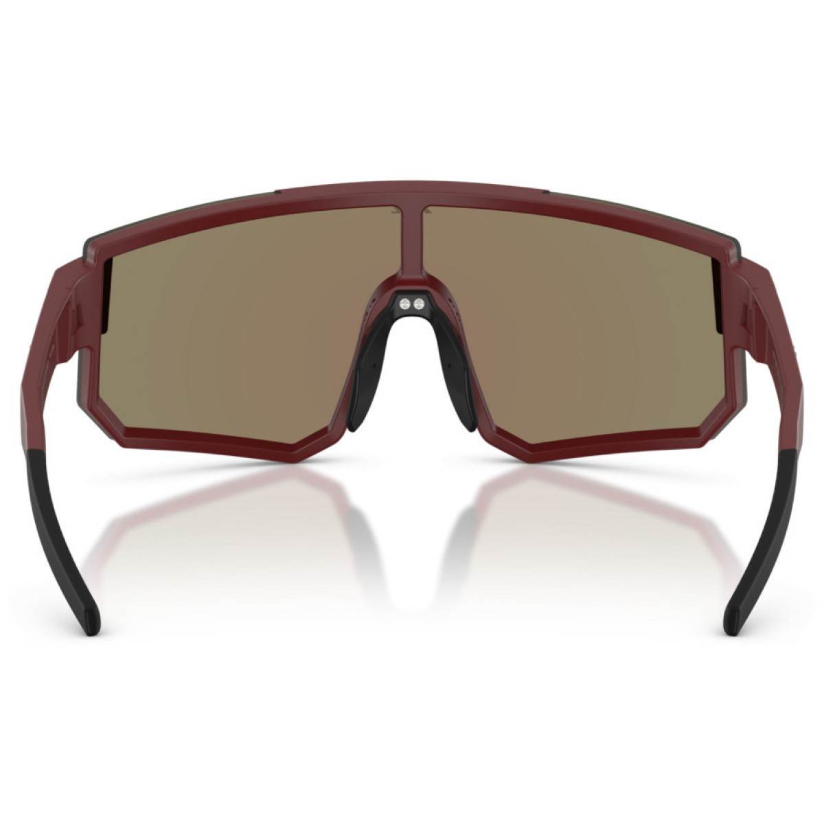 BLIZ P005 Small akiniai | Matte Burgundy - Brown Rose Multicolour