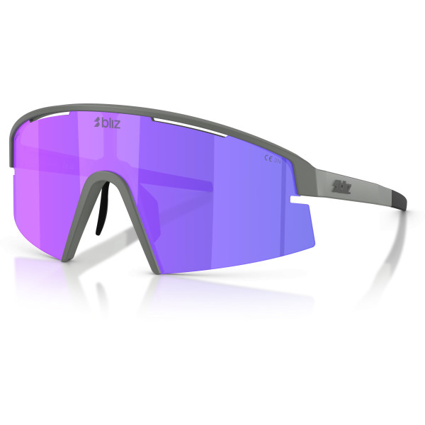 BLIZ P006 akiniai | Matte Grey - Smoke Purple BLIZ P006 akiniai | Matte Grey - Smoke Purple