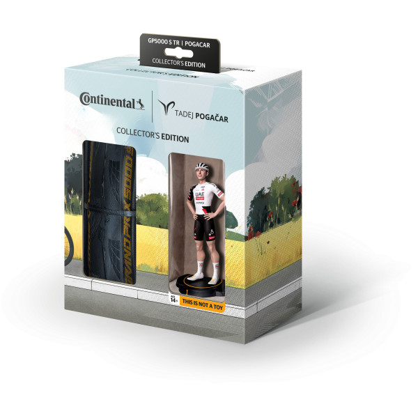 Continental Grand Prix 5000 S TR 28" sulankstoma padanga | Pogačar Collector's Edition | Black