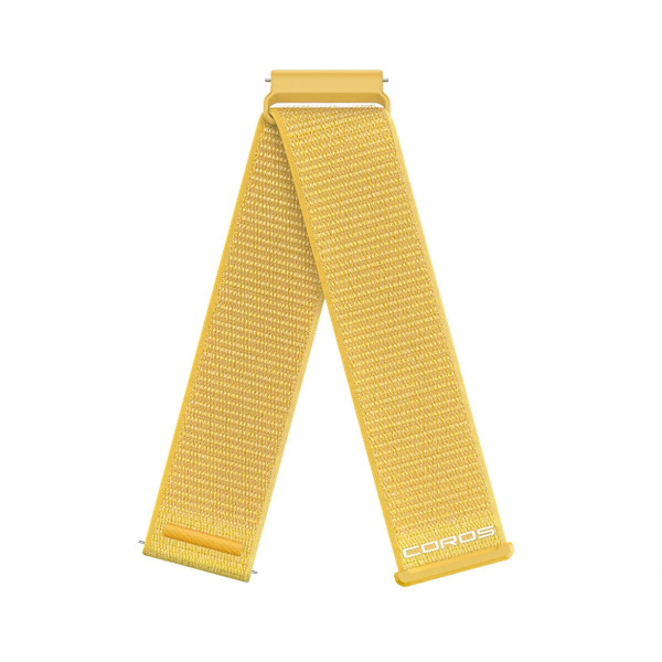 COROS nailoninis dirželis | 22 mm | Solstice Yellow
