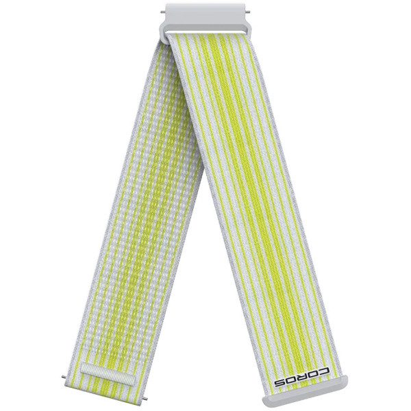 COROS nailoninis dirželis | 22 mm | Striped White