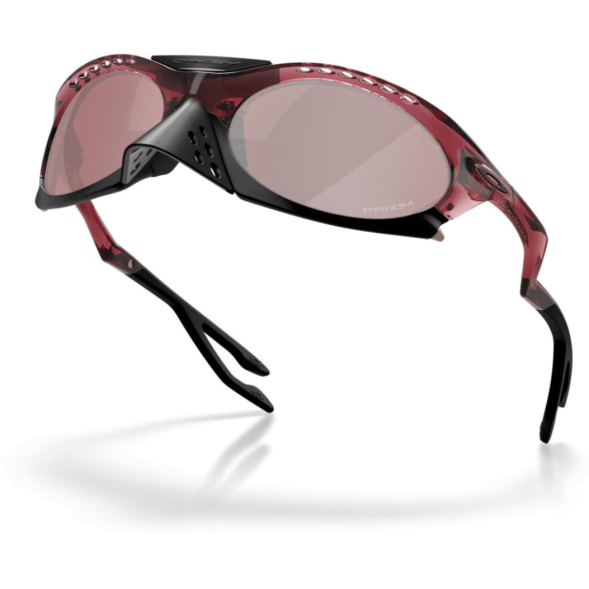 Oakley Plantaris akiniai | Trans Iron Red - Prizm Snow Black