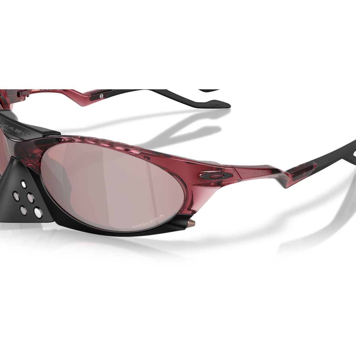 Oakley Plantaris akiniai | Trans Iron Red - Prizm Snow Black