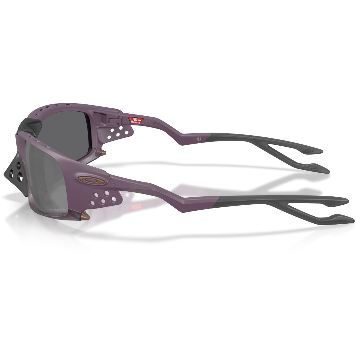 Oakley Plantaris sq akiniai | Polarized | Matte Aubergine - Prizm Black