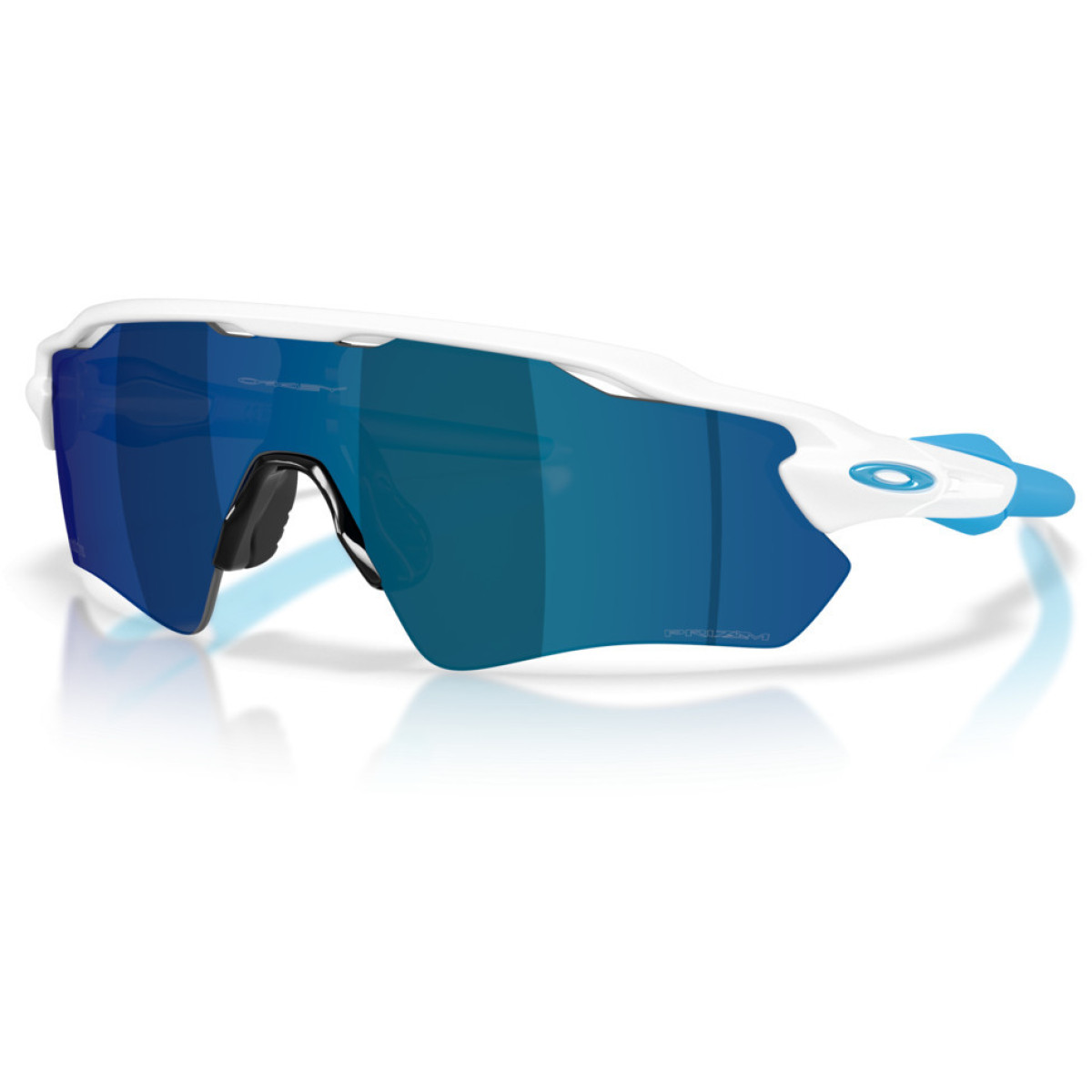 Oakley Radar Ev Path akiniai | Photochromic | Matte White - Prizm Transitions Cobalt