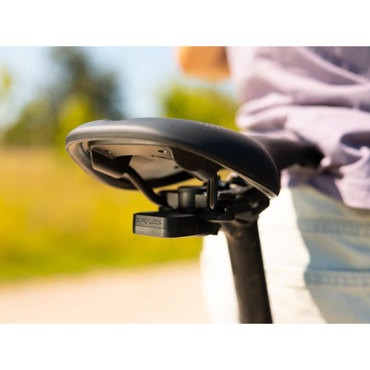 Quad Lock® Bike Alarm Saddle Rail Adaptor